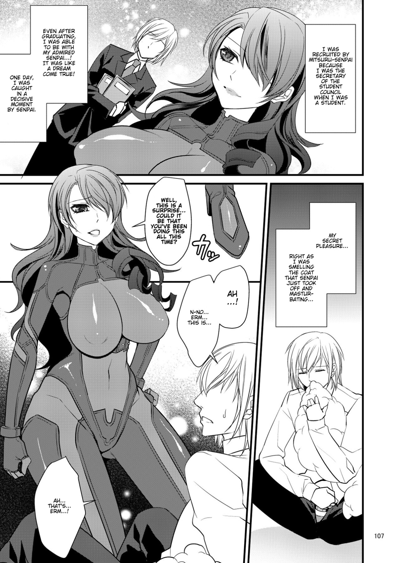 Hentai Manga Comic-My weakness is that I can't go against my Senpai's orders-Read-3